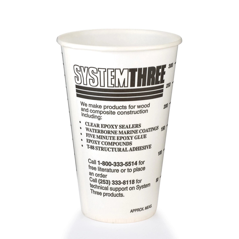 Graduated Mixing Cups - 12 oz  - 12 Piece